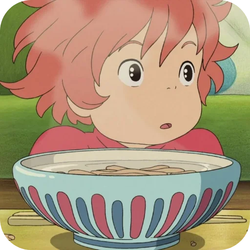 🍝 Стикер «поньо» для Telegram