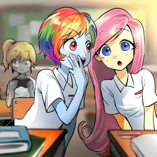 👭 Стикер «Pony 10 10 00» для Telegram