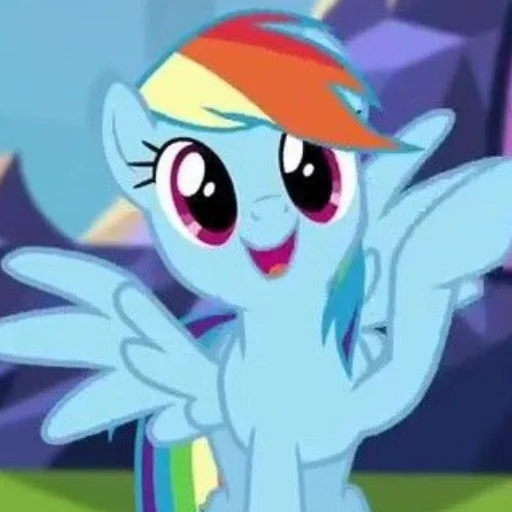 🌈 Стикер «Pony 10 10 00» для Telegram