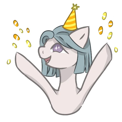 🥳 Стикер «Ринна» для Telegram