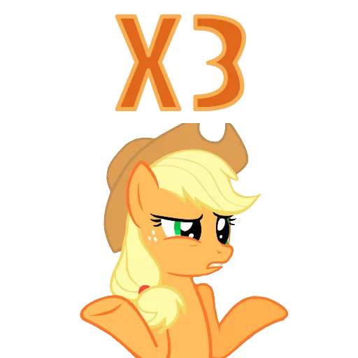 🤷‍♀️ Стикер «MLP ponyche» для Telegram
