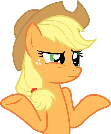 😕 Стикер «Ponymotes» для Telegram
