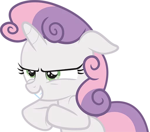 😈 Стикер «Ponymotes» для Telegram