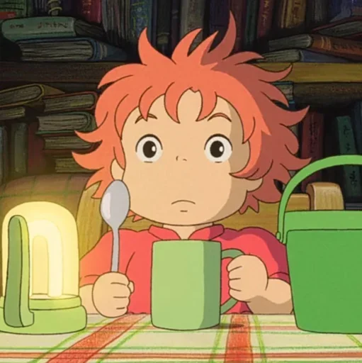 🧶 Стикер «Ponyo» для Telegram