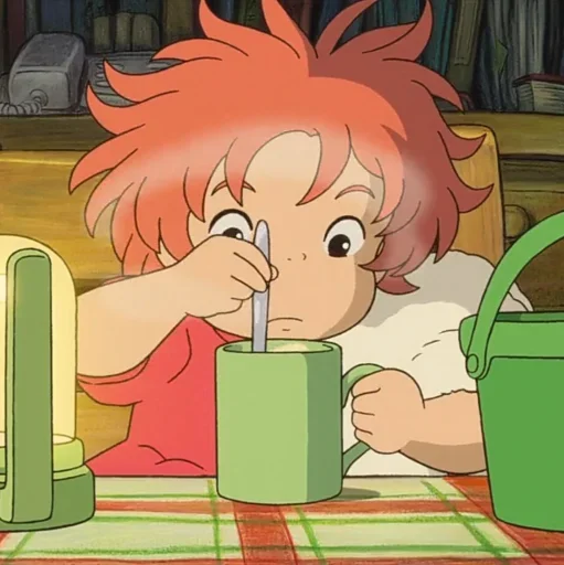 🧶 Стикер «Ponyo» для Telegram