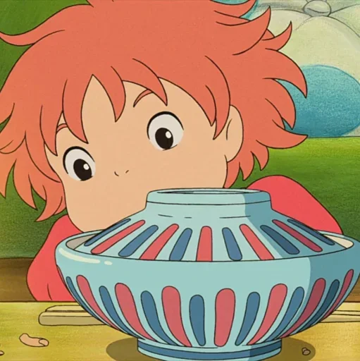 🧶 Стикер «Ponyo» для Telegram