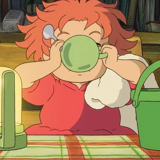 🧶 Стикер «Ponyo» для Telegram