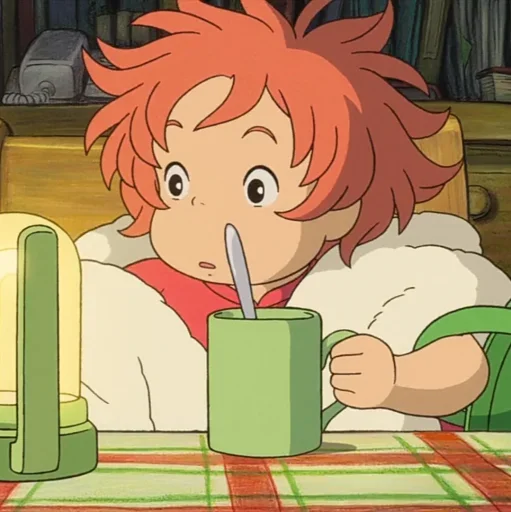 🧶 Стикер «Ponyo» для Telegram