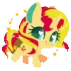 Стикер 40 Pony Statuses