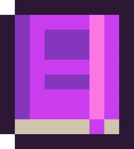 📔 Стикер «Pony Town 3» для Telegram
