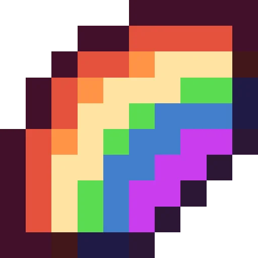 🌈 Стикер «Pony Town 3» для Telegram