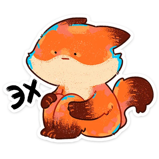 🌟 Стикер «Пуфик» для Telegram