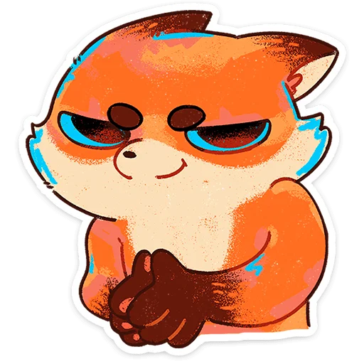 😈 Стикер «Пуфик» для Telegram