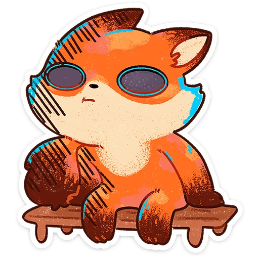 😔 Стикер «Пуфик» для Telegram