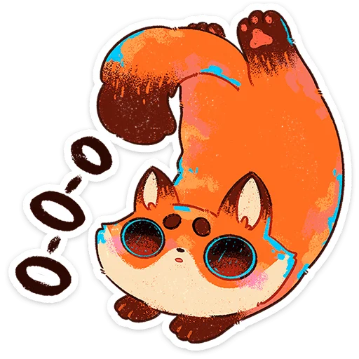 😯 Стикер «Пуфик» для Telegram