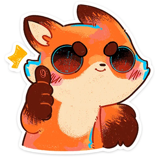 👍 Стикер «Пуфик» для Telegram