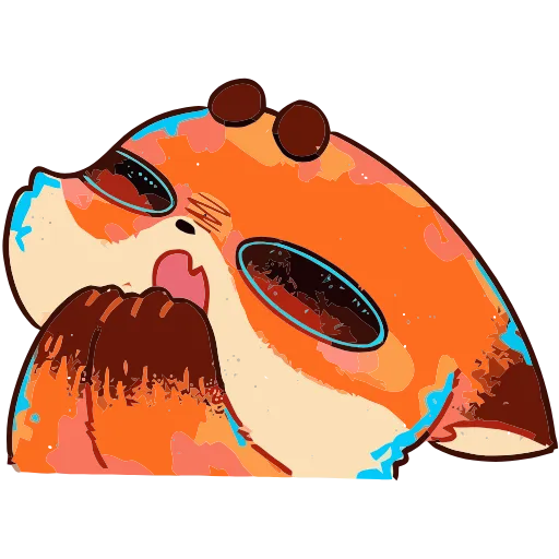 🥱 Эмодзи «Пуфик» для Telegram