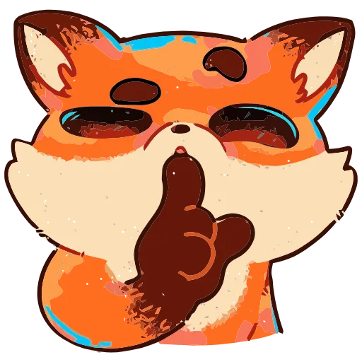 🤫 Эмодзи «Пуфик» для Telegram