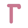 ⌨ Эмодзи «Простые разноцветные буквы без цифр» для Telegram