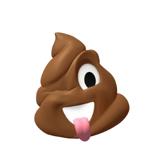 🤪 Стикер «POO MEMOJI» для Telegram