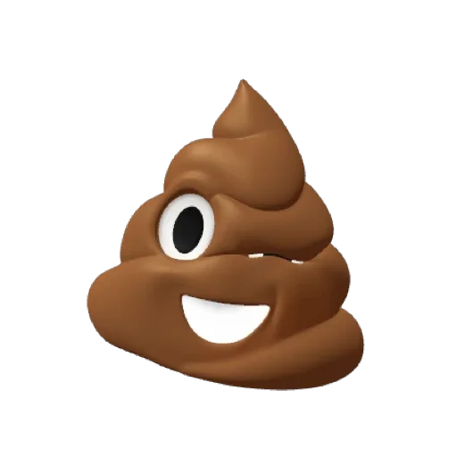 😉 Стикер «POO MEMOJI» для Telegram