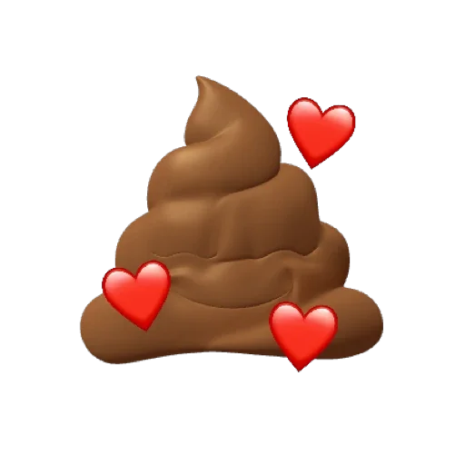 🥰 Стикер «POO MEMOJI» для Telegram