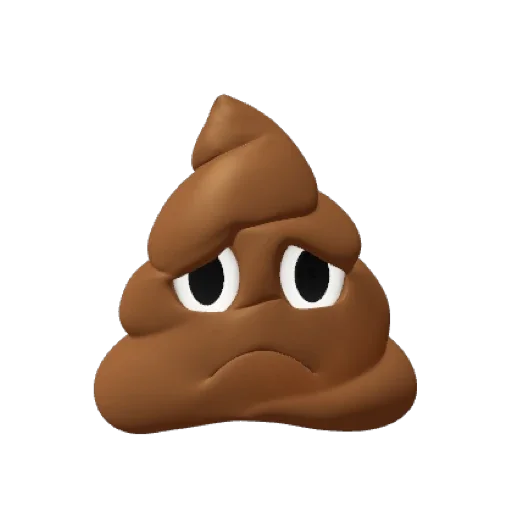 😭 Стикер «POO MEMOJI» для Telegram