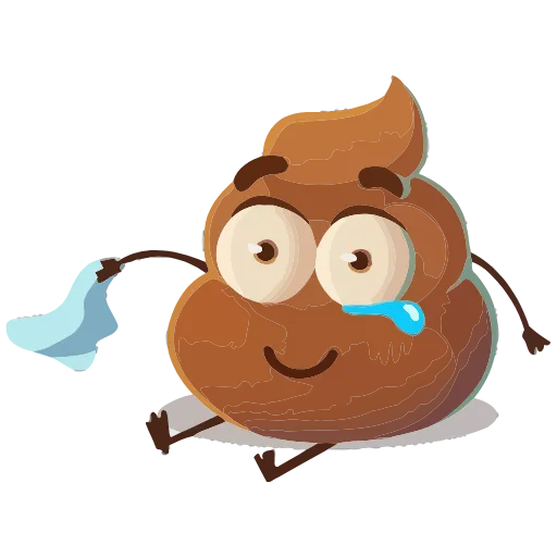 🤩 Эмодзи «Какашечка» для Telegram