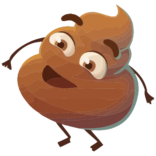 🤩 Эмодзи «Какашечка» для Telegram