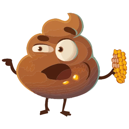 🤩 Эмодзи «Какашечка» для Telegram