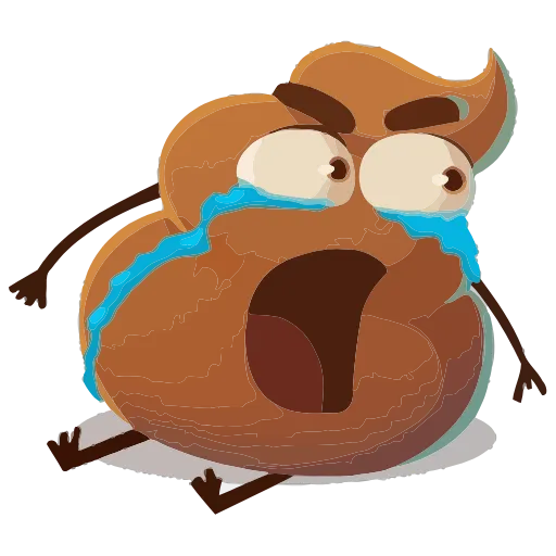 🤩 Эмодзи «Какашечка» для Telegram