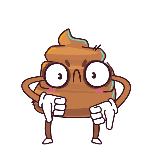 ⭐ Эмодзи «Пуупи» для Telegram