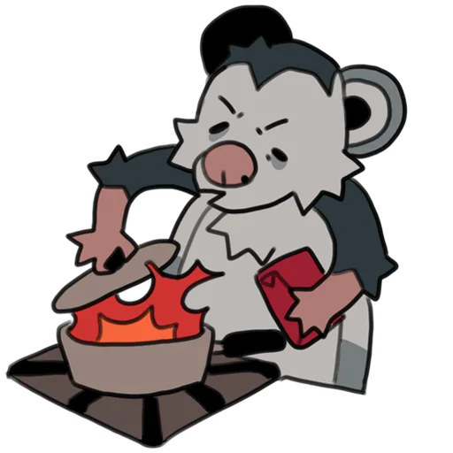 🔥 Стикер «love_is_stored_in_the_possum» для Telegram