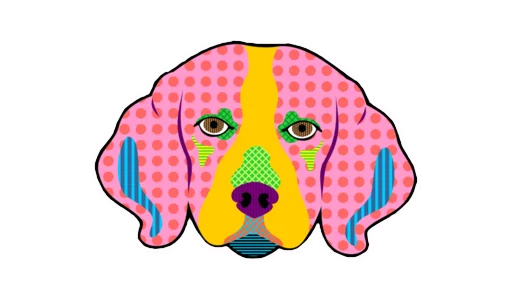 🐶 Стикер «Pop Art» для Telegram