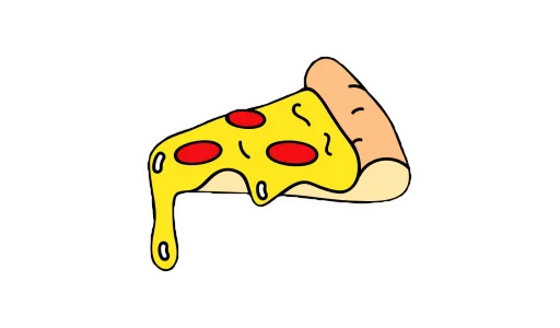 🍕 Стикер «Pop Art» для Telegram