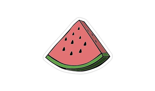 🍉 Стикер «Pop Art» для Telegram