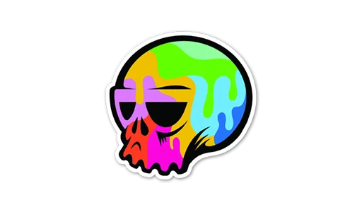 💀 Стикер «Pop Art» для Telegram