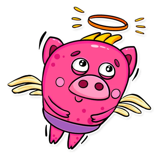 😇 Стикер «Хрюндель» для Telegram