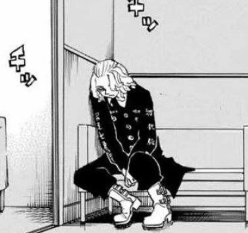 ☁️ Стикер «Manjiro Sano» для Telegram