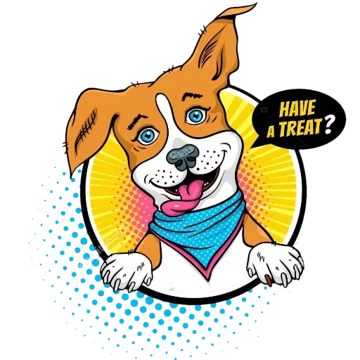 🐶 Стикер «Pop ART» для Telegram
