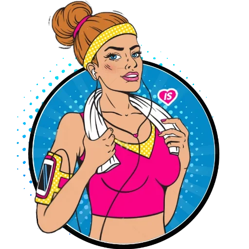 😍 Стикер «Pop ART» для Telegram