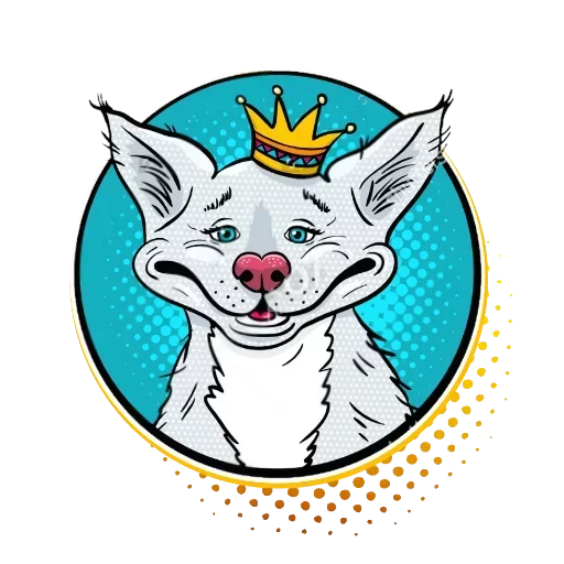 🐶 Стикер «Pop ART» для Telegram