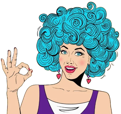 😁 Стикер «Pop ART» для Telegram