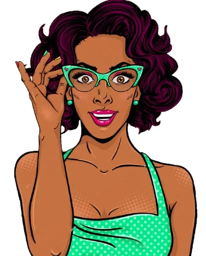 😁 Стикер «Pop ART» для Telegram