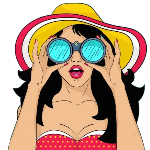 😁 Стикер «Pop ART» для Telegram
