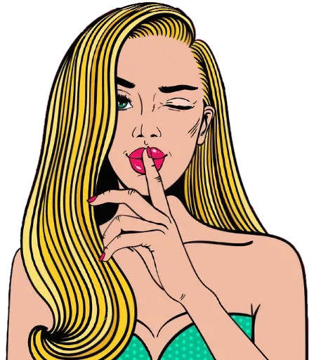 😃 Стикер «Pop ART» для Telegram
