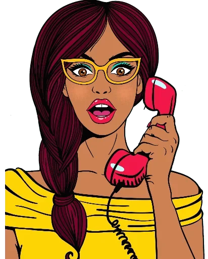 😄 Стикер «Pop ART» для Telegram