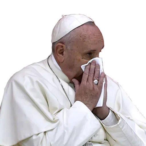 😷 Стикер «Pope Francis» для Telegram