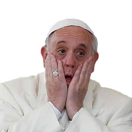 🙏 Стикер «Pope Francis» для Telegram