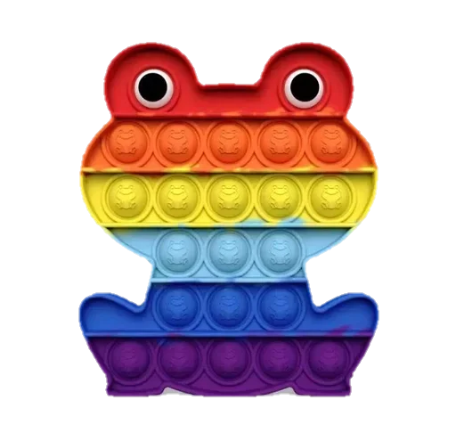 🐸 Стикер «Pop it *» для Telegram